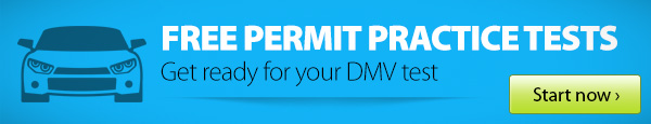 DMV Permit Practice Test Large