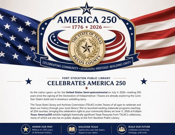 Americas 250 Fort Stockton Celebrates America 250