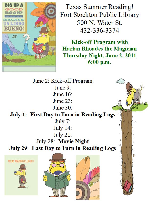 Summer Reading Club 2011